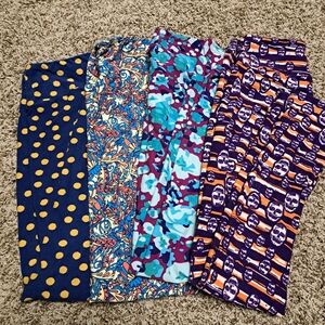 4 pairs LuLaroe leggings, one size